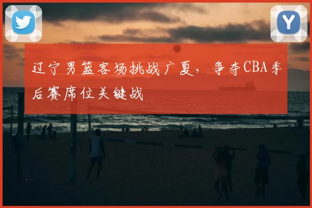 辽宁男篮客场挑战广夏，争夺CBA季后赛席位关键战